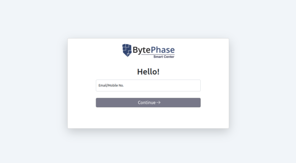 Bytephase login