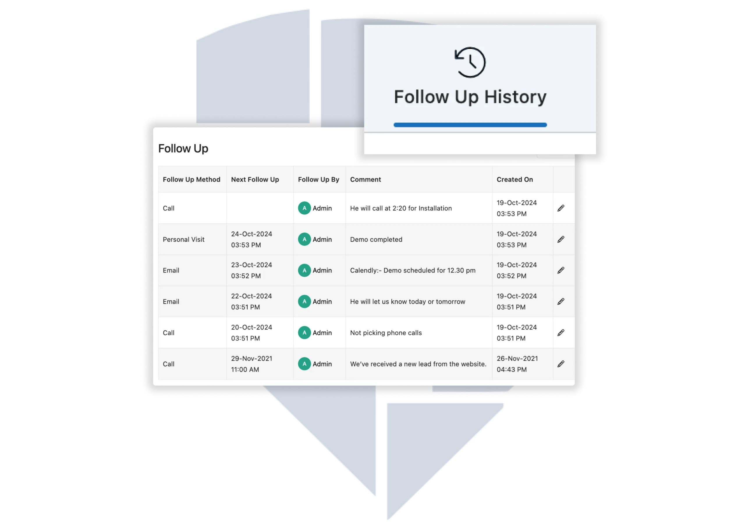 Monitor Lead Follow-Ups for Better Engagement Checking lead follow-ups in CRM software for repair shop management