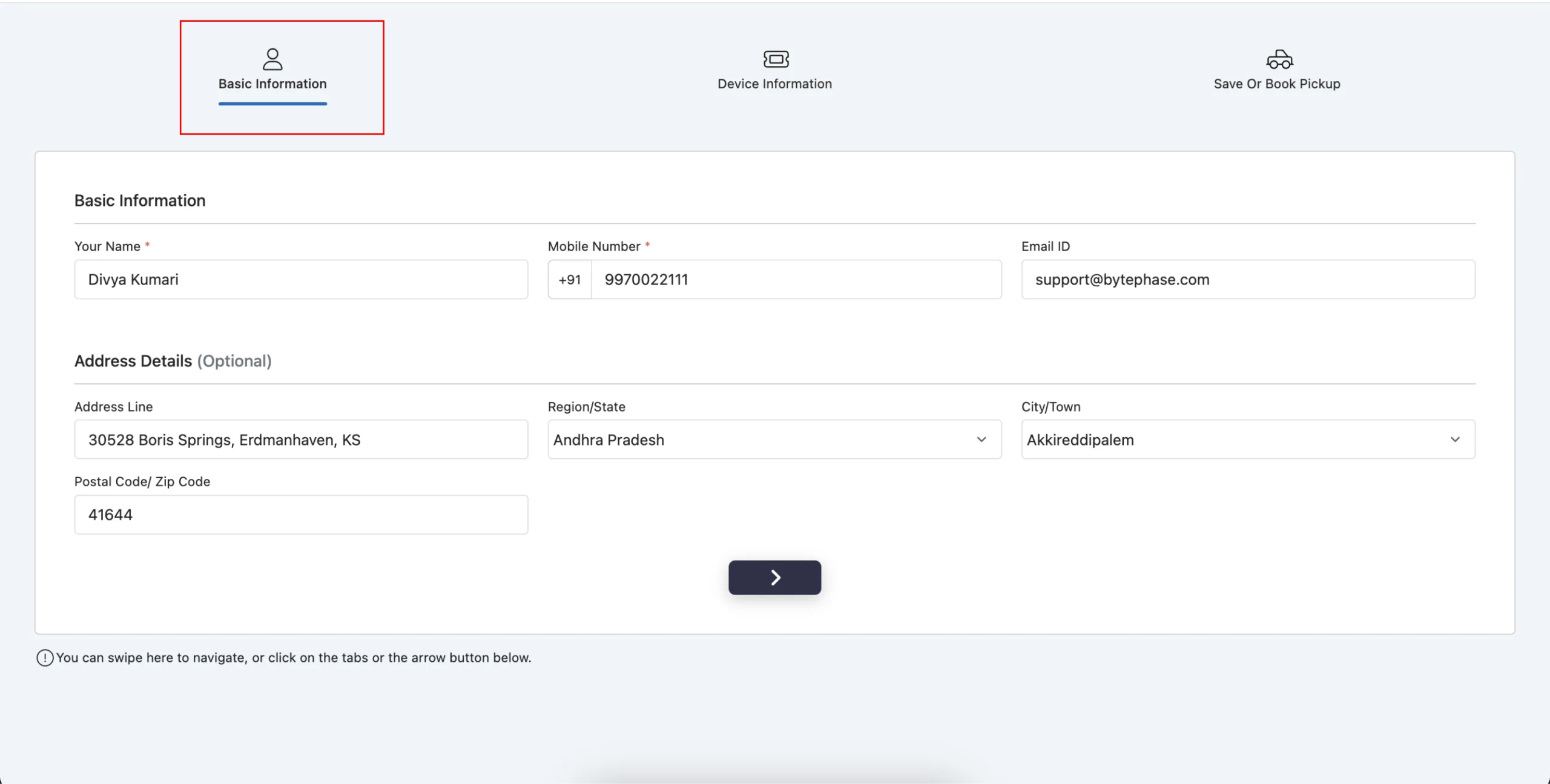 How to Create a Self Check-In Form for Laptop Repair Management CRM Software?