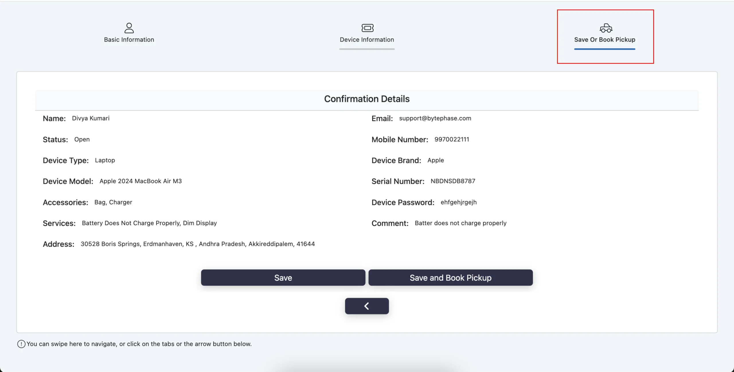 How to Create a Self Check-In Form for Laptop Repair Management CRM Software?