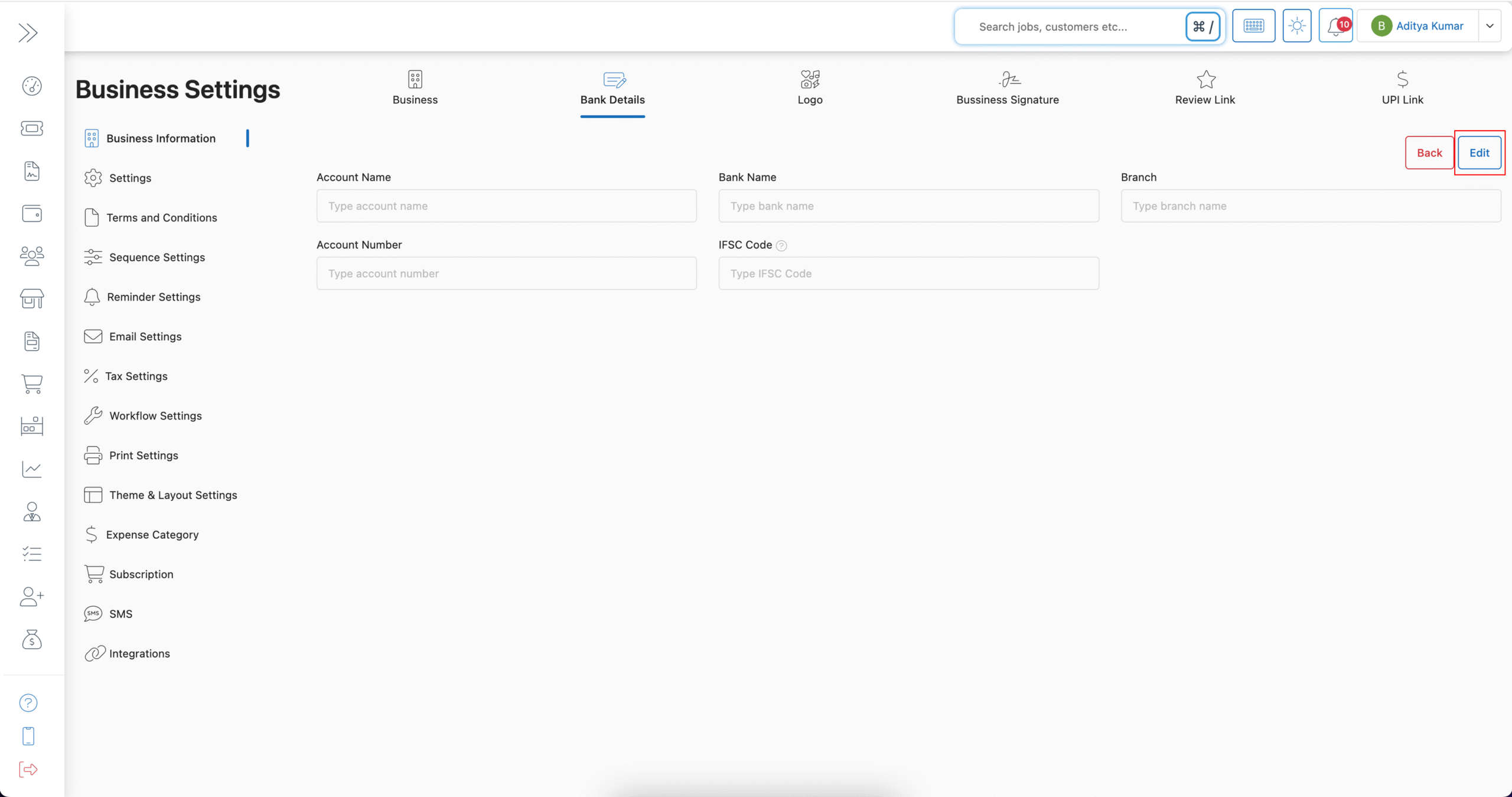 Edit Your Bank Details in BytePhase Portal