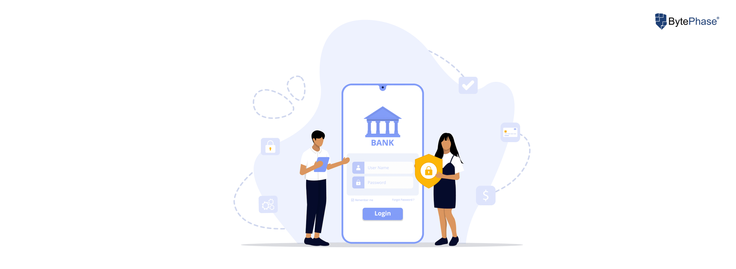 Open Bank Details Settings in BytePhase Navigating to Bank Details Section
