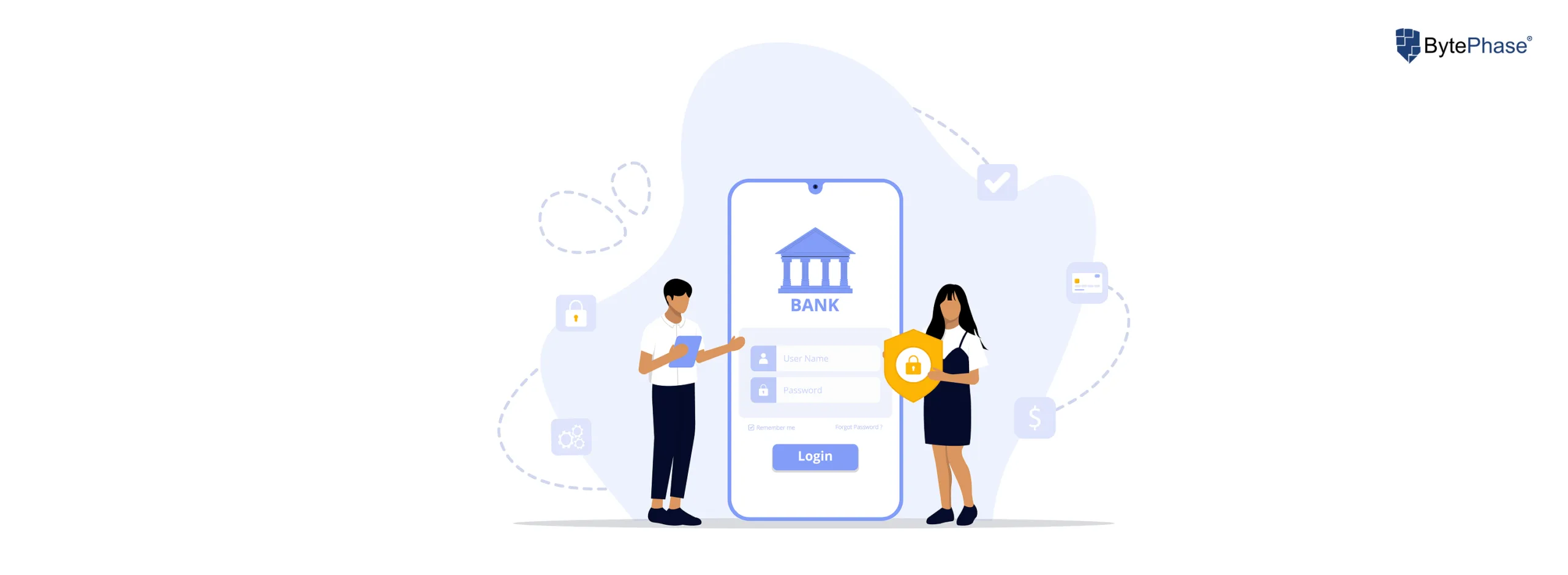 Open Bank Details Settings in BytePhase Bank Details Section in BytePhase Portal