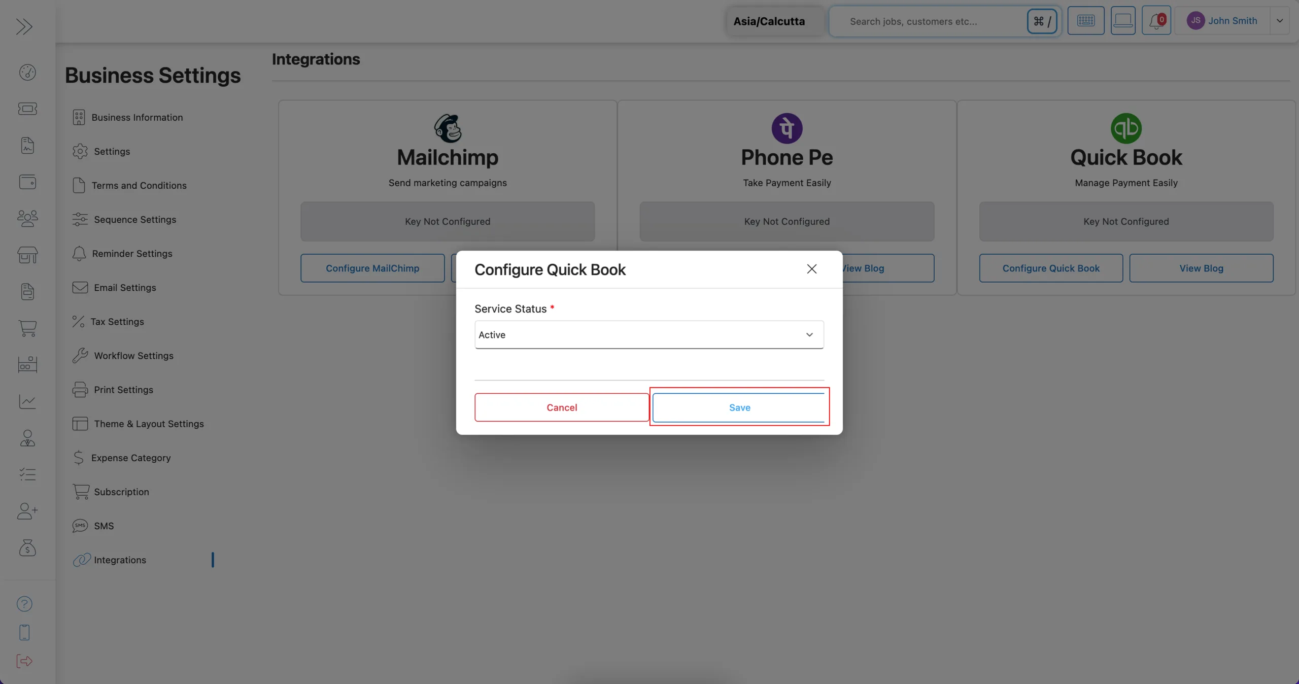 QuickBooks integration options