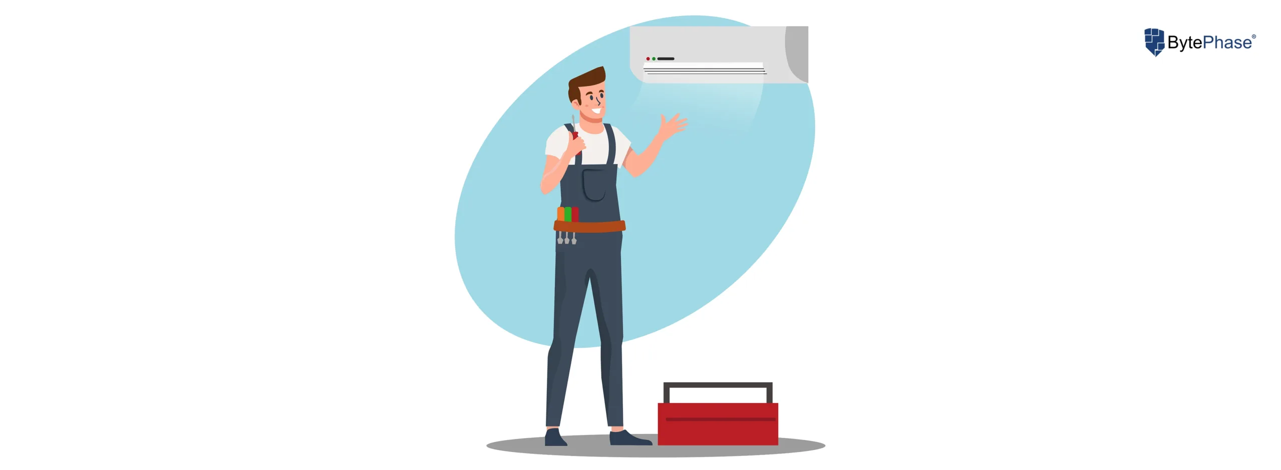 AC Repair Management mobile repair software