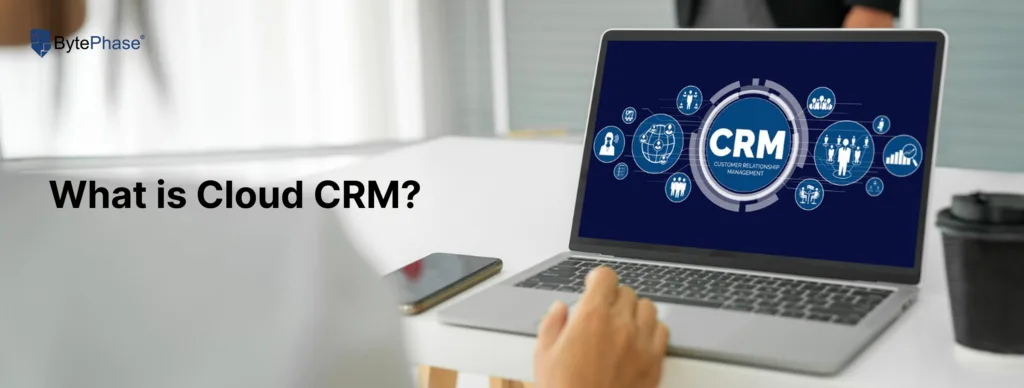 Cloud-based CRM dashboard for repair shop management software