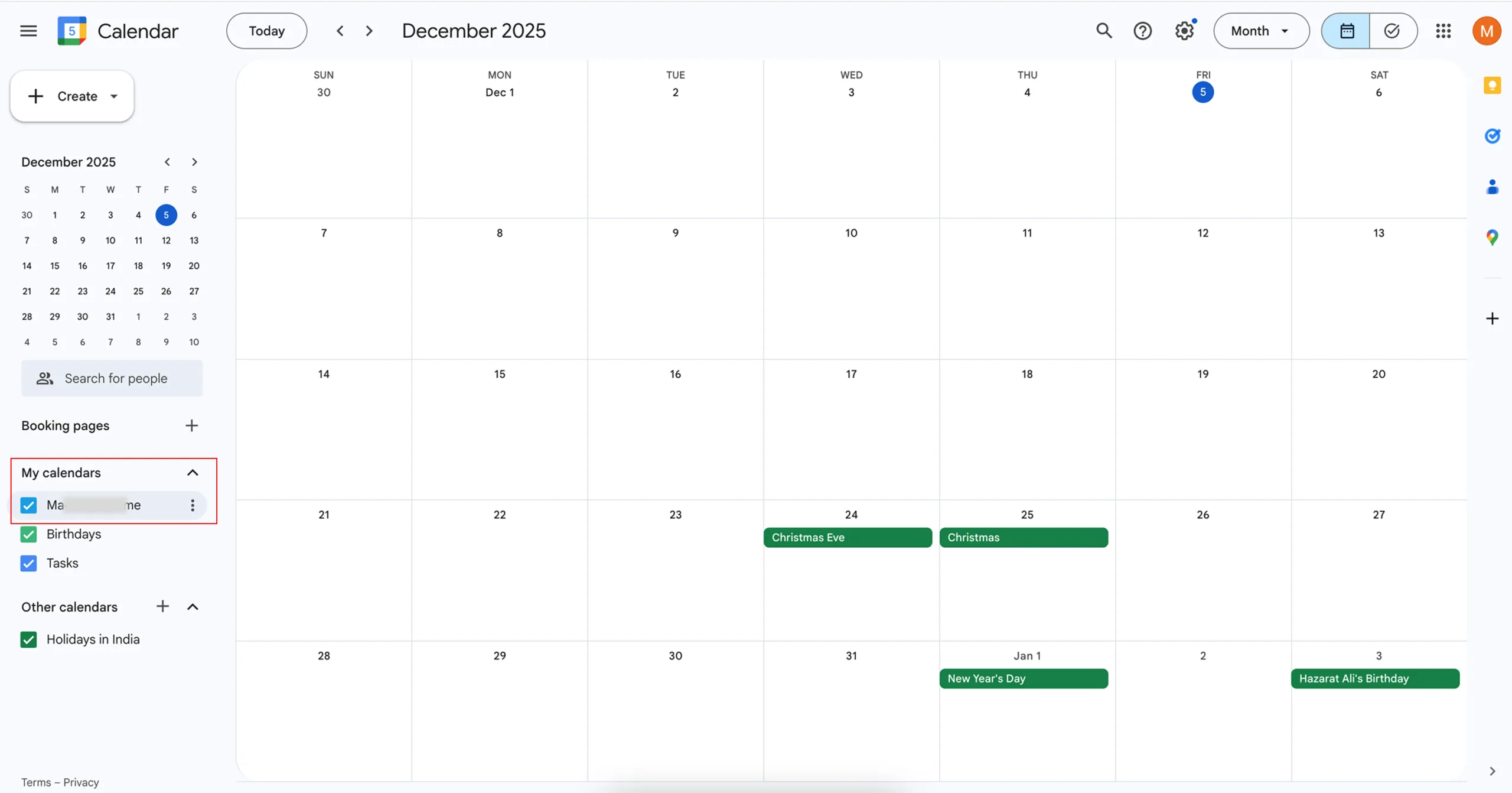 Select the Calendar You Want to Integrate