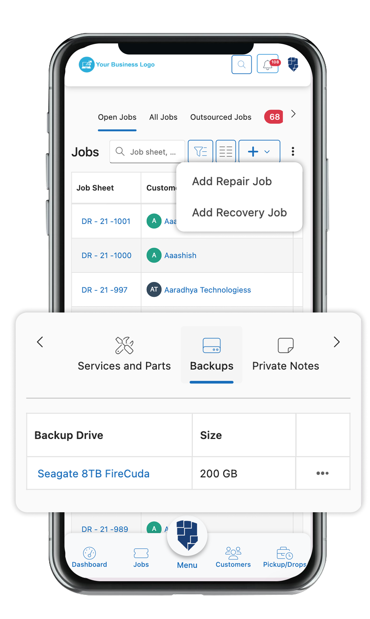 BytePhase vs RepairDesk comparison for repair shop management CRM software