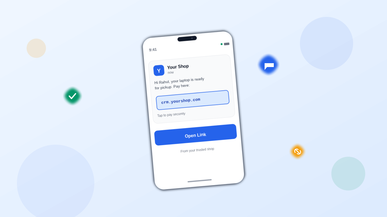 Every link you send is a trust moment — and the URL is the first thing your customer reads.